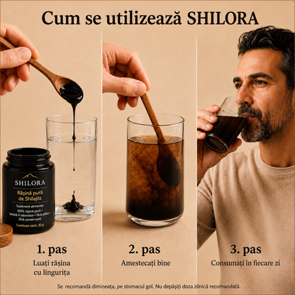 Rășină din silajit pur din Himalaya – Shilora®